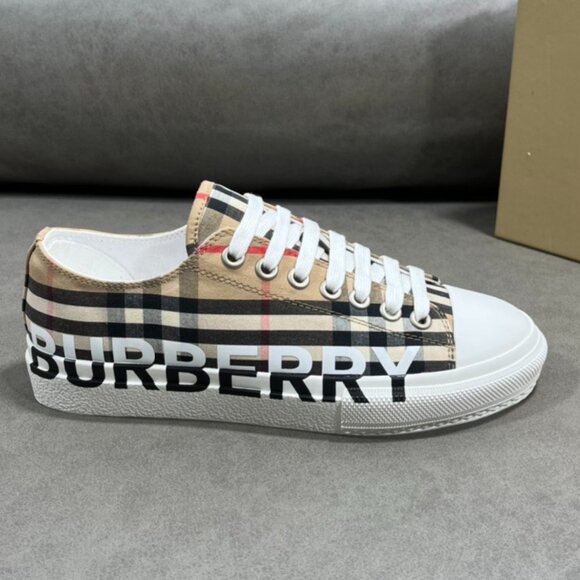 Burberry Plaid Sneakers - Picture 6 of 9